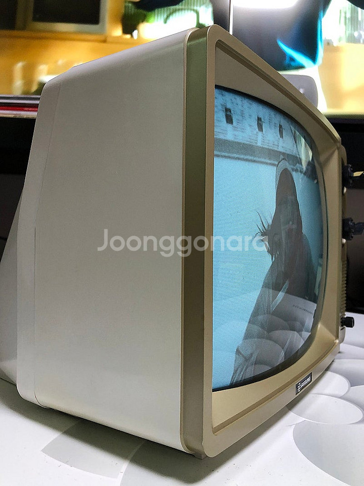 초밀봉(새상품)80년대 삼성전자 12인치 흑백티비///...--7