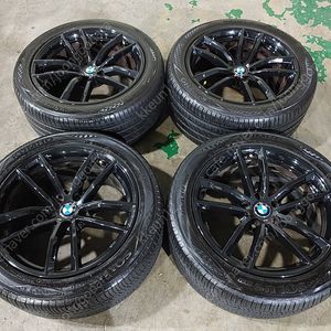 [판매] BMW G30 5시리즈 662M 블랙 18인치 정품 휠타이어