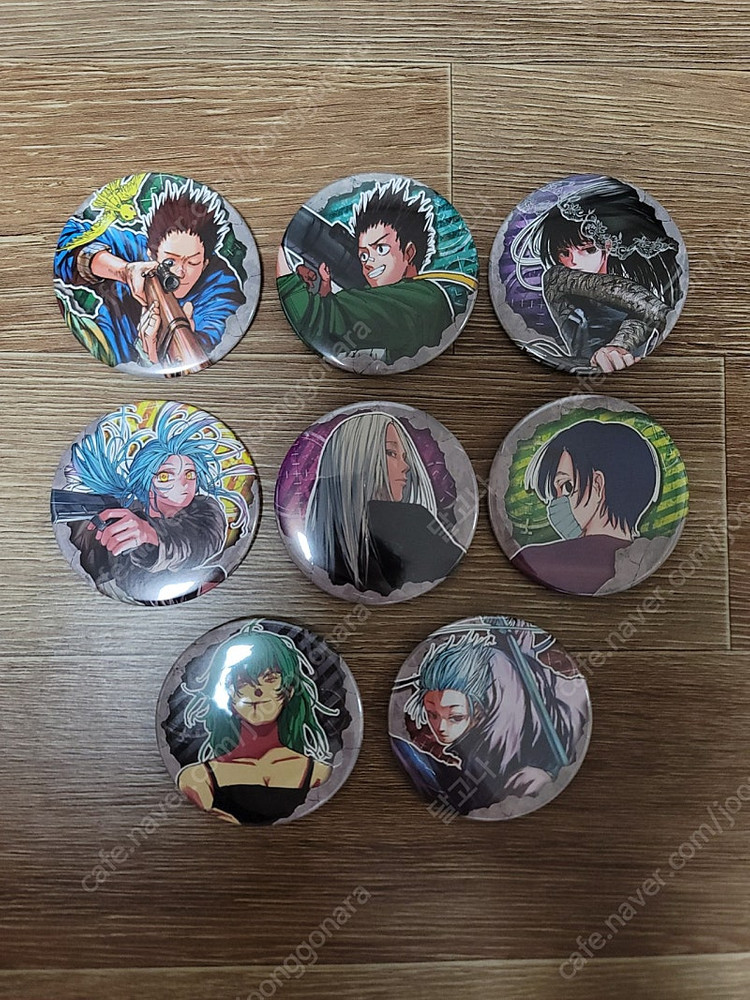 점프샵 사카데이 사카모토데이즈 컬렉션 캔뱃지 1탄 오사라기 시시바 이미지