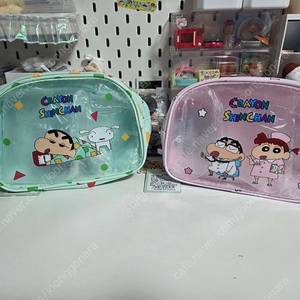 짱구 투명 파우치