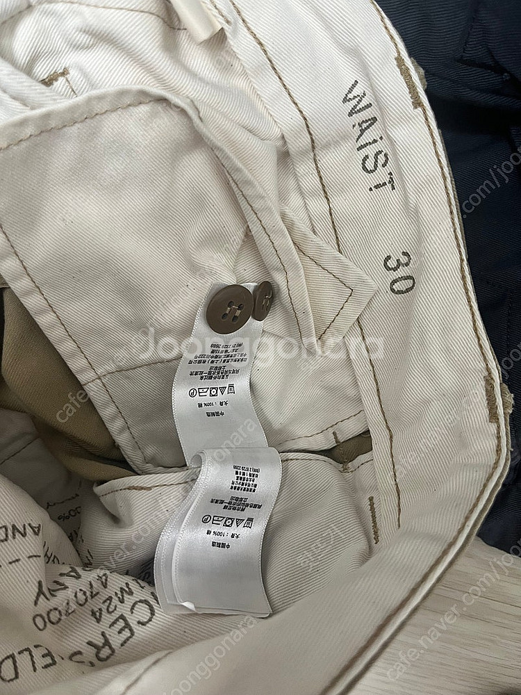 RRL 가먼트 다이 치노 쇼트 30--2