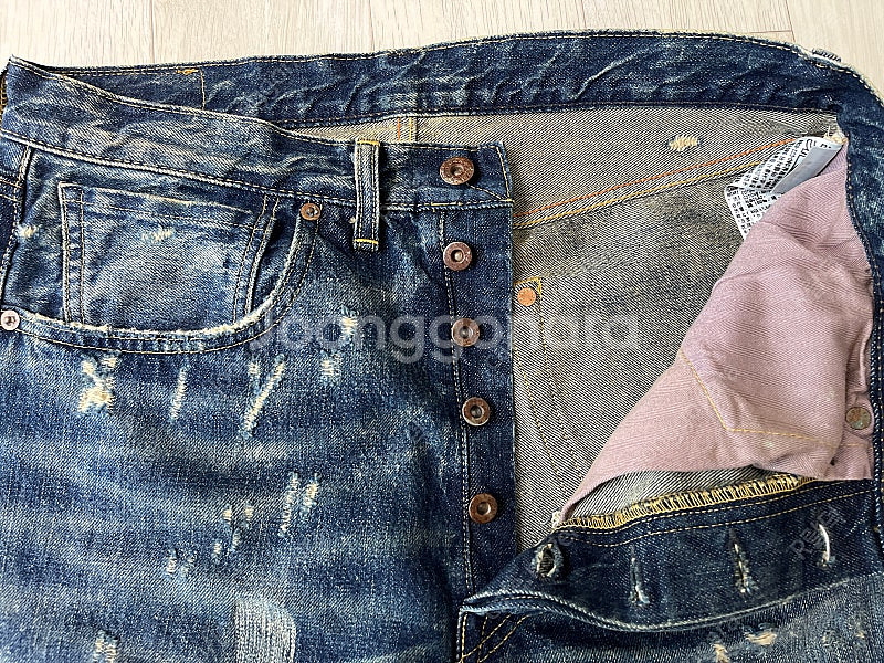 리바이스빈티지클로딩 Lvc44501-0048 아오야마 한정 1944대전모델 32X34사이즈 더블알엘,RRL,폴로,풀...--3