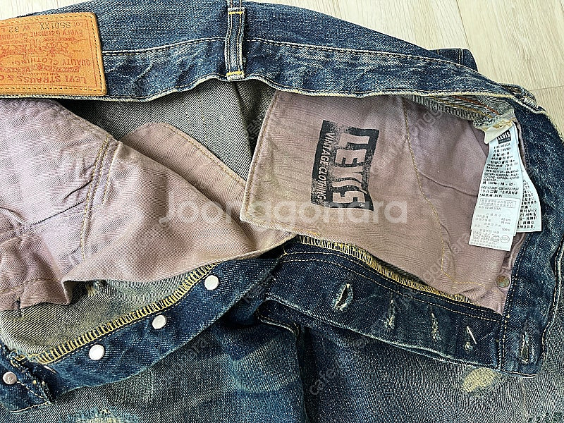 리바이스빈티지클로딩 Lvc44501-0048 아오야마 한정 1944대전모델 32X34사이즈 더블알엘,RRL,폴로,풀...--4