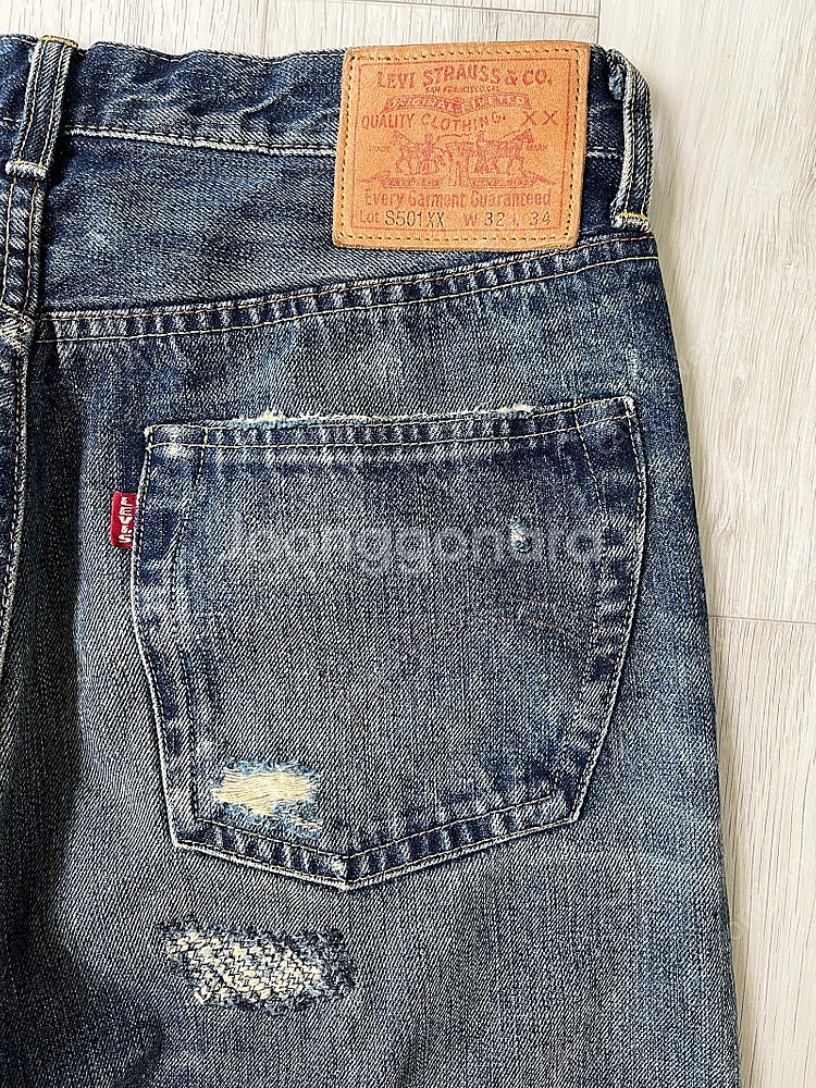 리바이스빈티지클로딩 Lvc44501-0048 아오야마 한정 1944대전모델 32X34사이즈 더블알엘,RRL,폴로,풀...--7