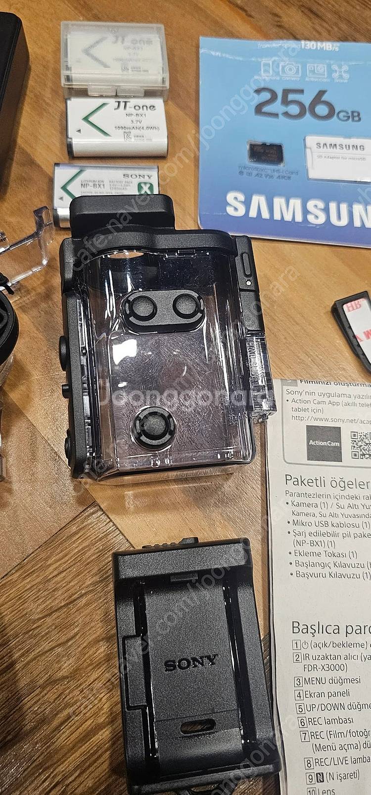 소니액션캠 sony fdr x3000R--3