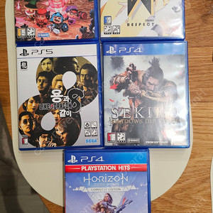 PS4 PS5 타이틀 판매(세키로, 용과같이8, 호제던 등)