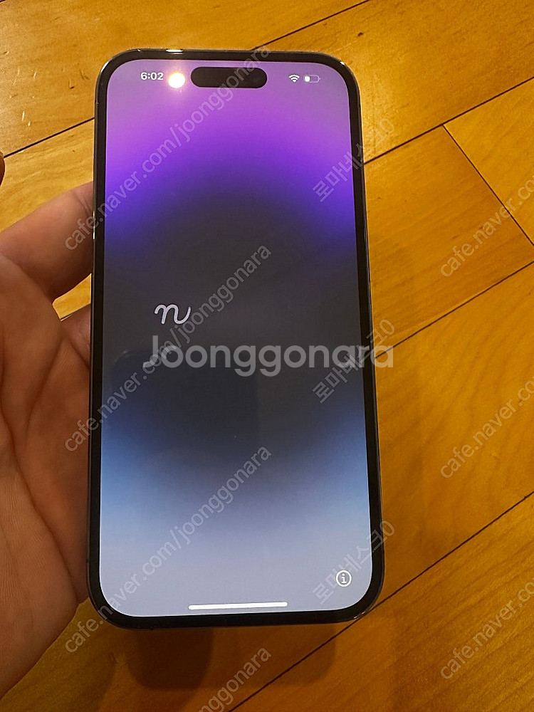 아이폰14 pro 512 딥퍼플 카메라 무음 e심(미국...--0