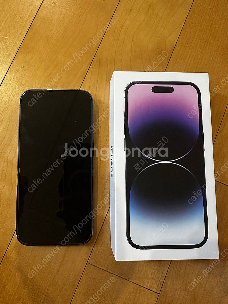 아이폰14 pro 512 딥퍼플 카메라 무음 e심(미국...--7