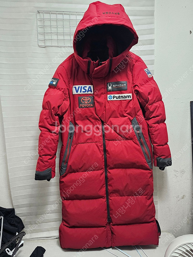 스파이더 스키복 롱패딩 사이즈 M 95--0