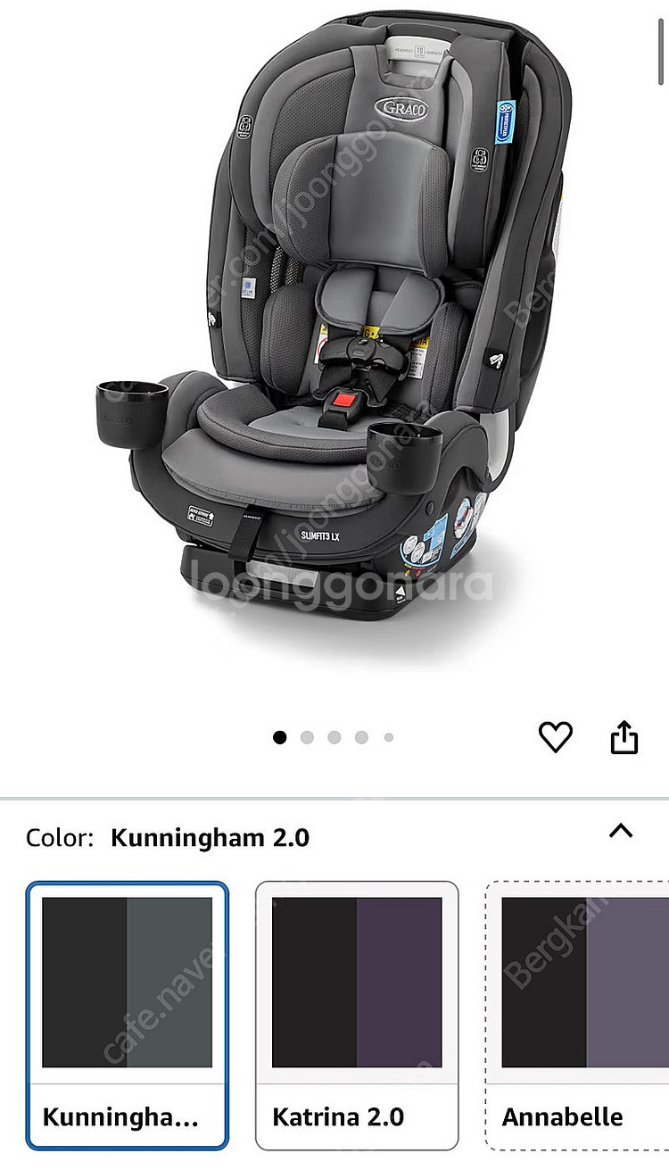 Graco 그라코 슬림핏3 LX 3-in-1(쿠닝햄) ...--0