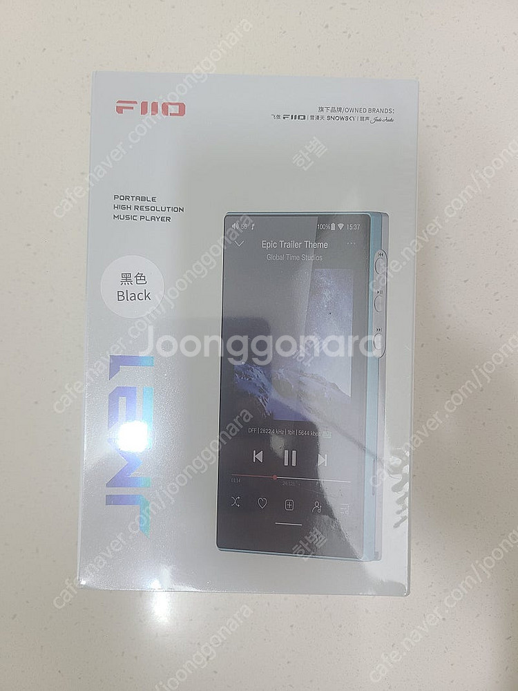 FIIO 피오 JM21 DAP 블랙 미개봉 팝니다--1