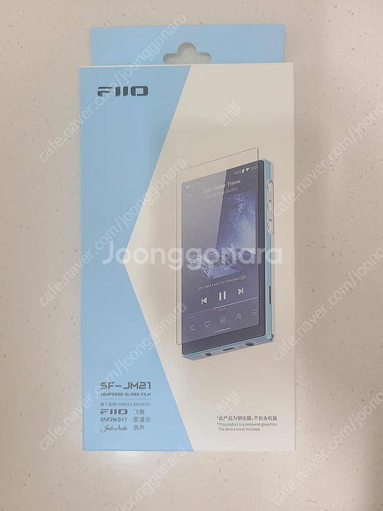 FIIO 피오 JM21 DAP 블랙 미개봉 팝니다--3