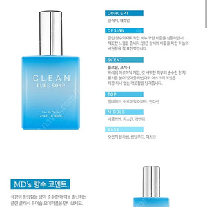 클린 퓨어솝 EDP 30ML 향수