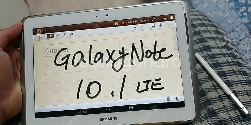 갤럭시노트10.1 LTE (E230) A급 S펜 포함 ...--0