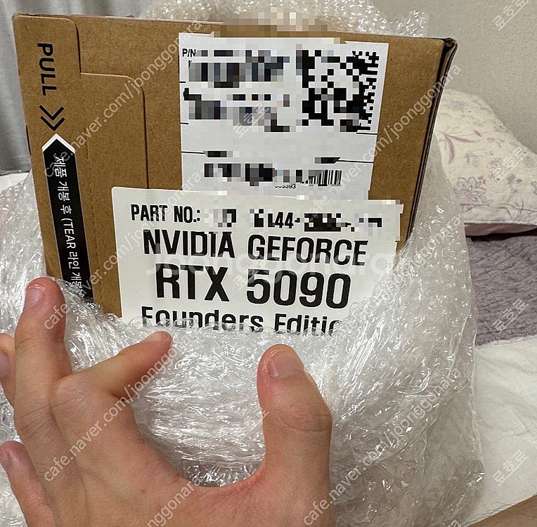 미개봉 rtx5090 fe 파운더스 에디션 팝니다--0
