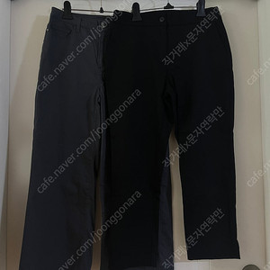 코코블랙 검정 면바지 차콜 와이드 면바지 세트 봄여름 얇은 바지