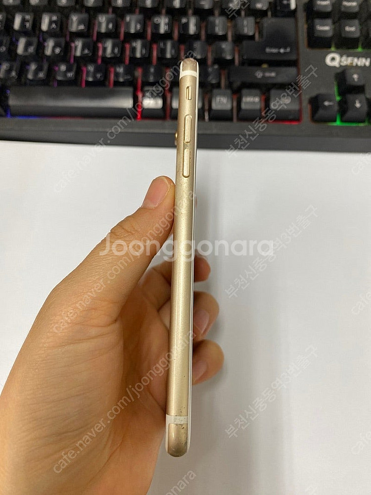 205188 아이폰6S 골드 액정SS급 64GB 배터리...--4
