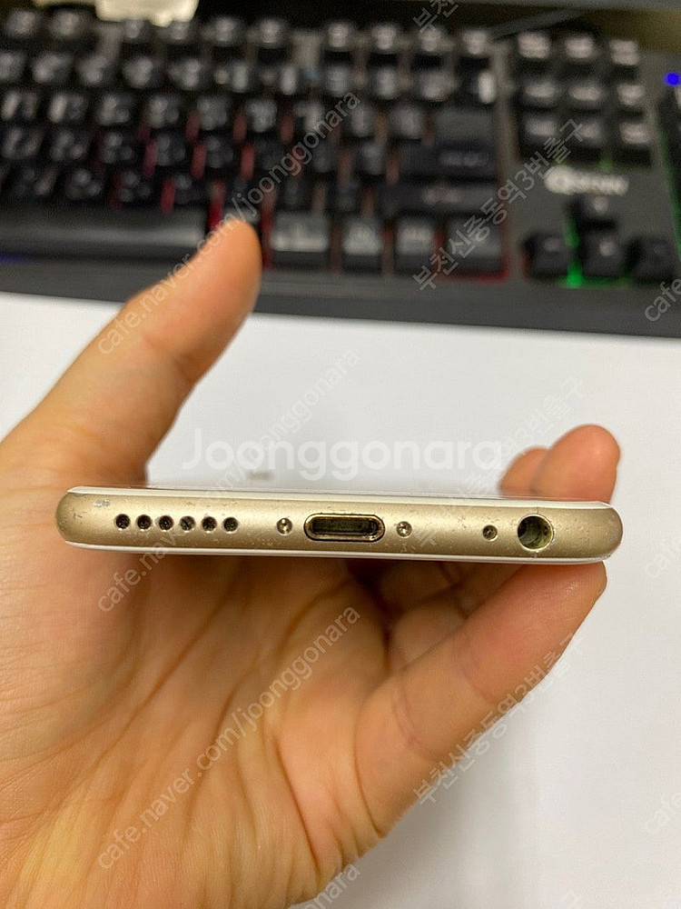 206058 아이폰6S 골드 액정SS급 64GB 배터리...--6