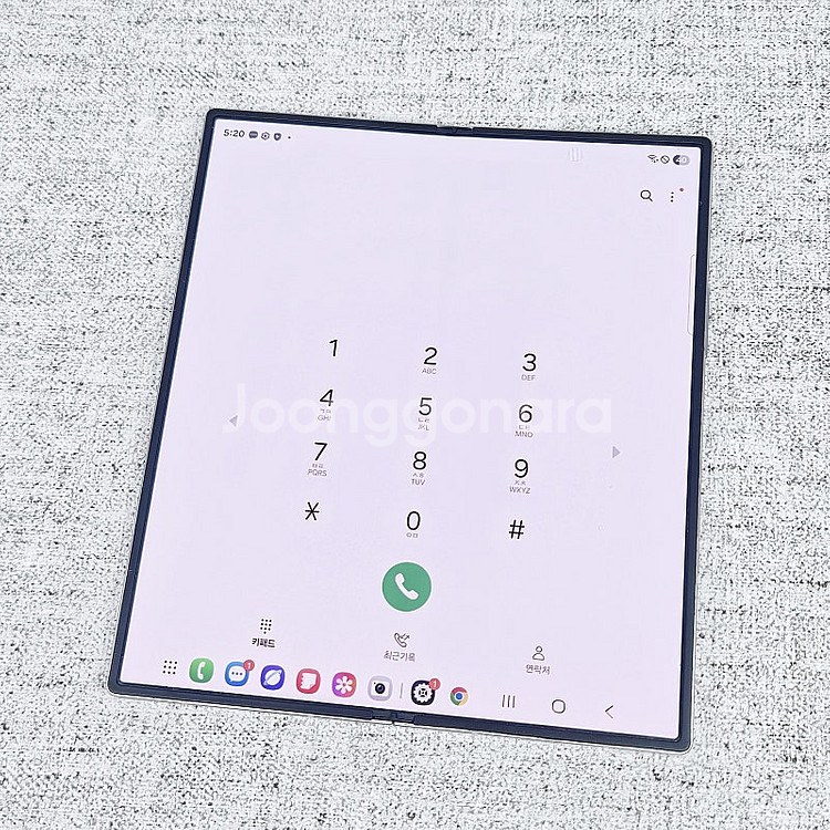 F956N 갤럭시Z폴드6 실버 256GB 무잔상/액정깨...--9