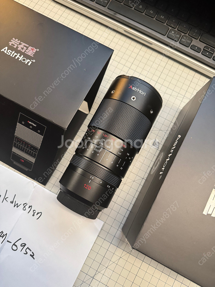 Astrhori 120mm F2.8 Macro x2 미사용 새제품 팝니다. L 마운트--3