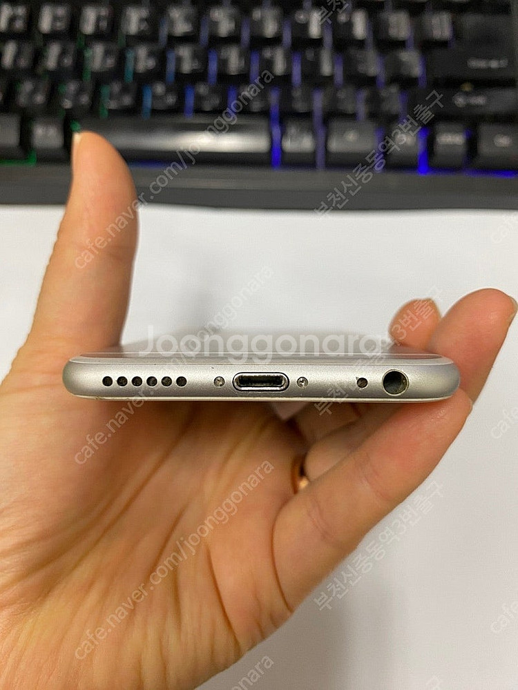 204290 아이폰6 실버 외관깨끗 64GB 인스타감성...--7