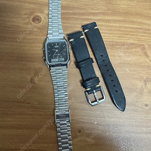 카시오 AQ-230A-1D, 푸에블로 빈티지 시계줄 가죽 스트랩 일괄 (반택포)