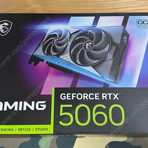 MSI RTX 5060 게이밍 트윈프로져 8GB 팝니다