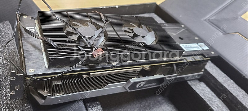 컬러플 지포스RTX 3080 그래픽카드+팬쿨러--5