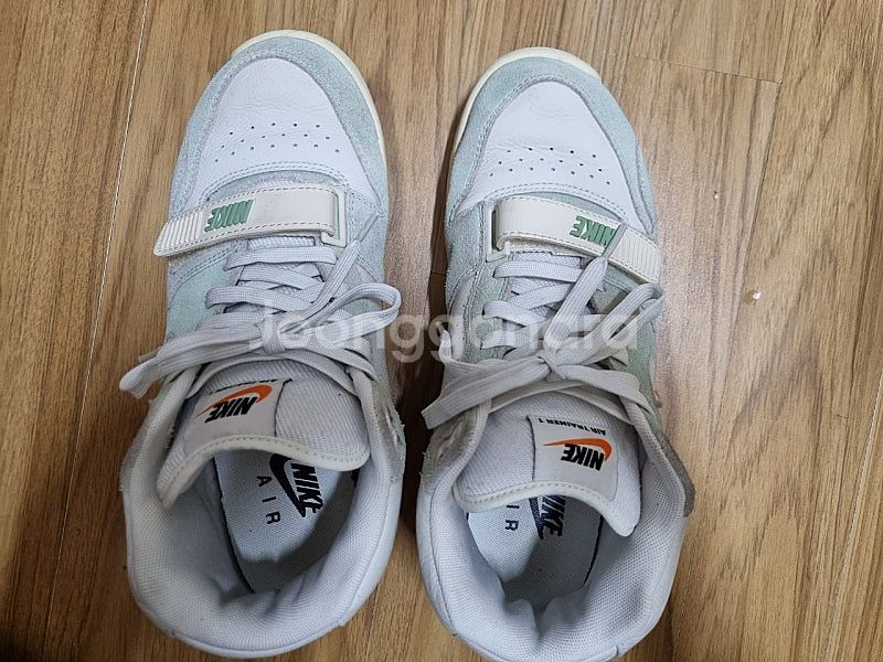 나이키 에어트레이너1 에나멜그린 스웨이드 270--2