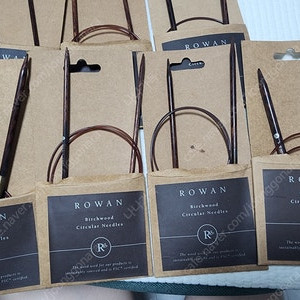 로완 일체형 대바늘