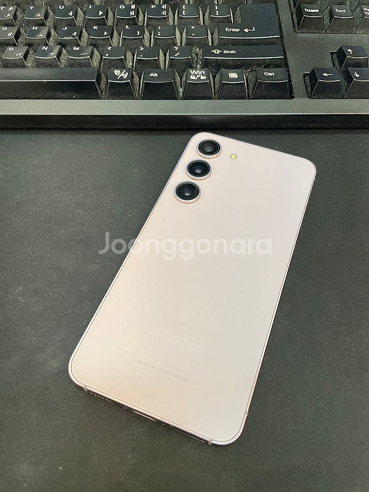 갤럭시S23 라벤더 256GB 무잔상 상태좋은 중고35...--0