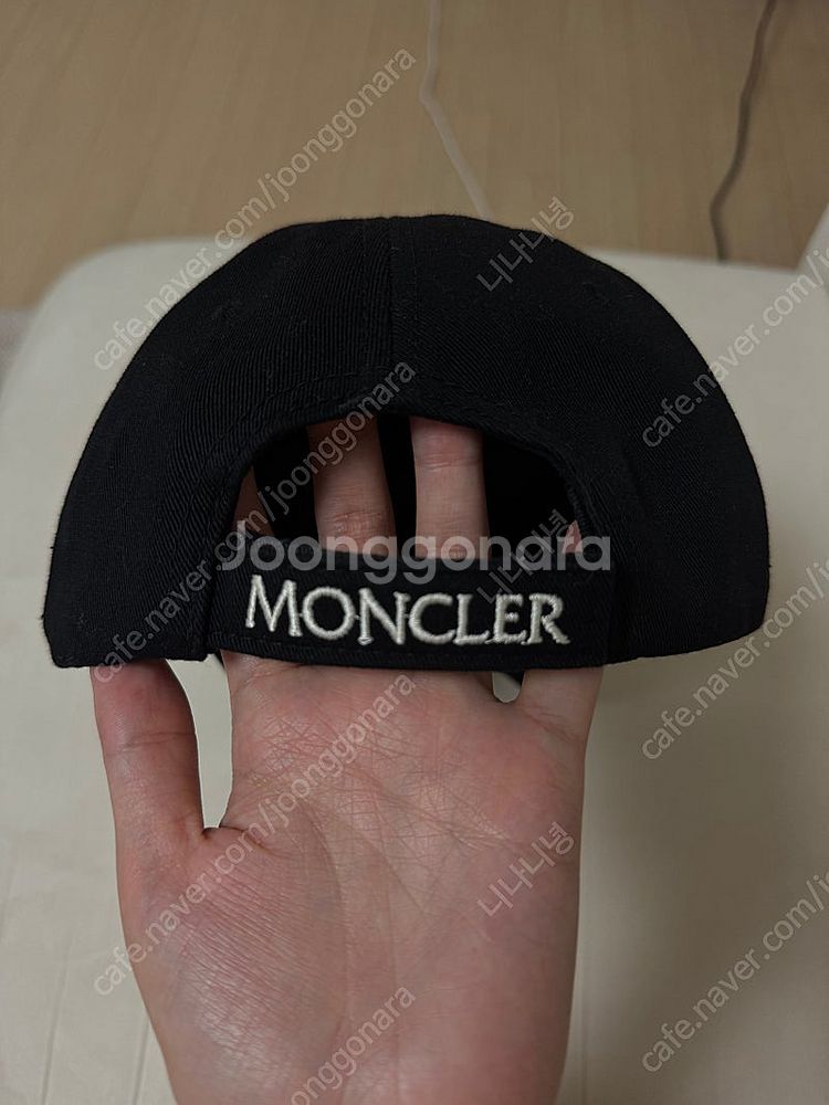 몽클레어 볼캡 모자 블랙--2
