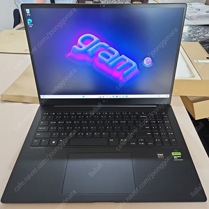 LG 그램 프로 16z90sp-ea5bk (16인치/윈11/RTX 3050) 110만원 인천 동구