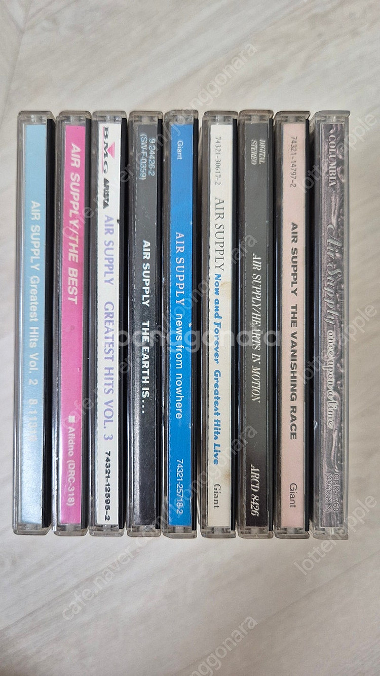 Air Supply CD앨범 9장--1
