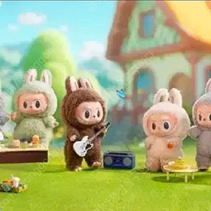 라부부 마카롱 페이스 정품 인형 미개봉