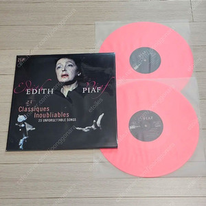 Edith Piaf 에디트 피아프 - 바이닐 23 Classiques Inoubliables 300장 한정 컬러반