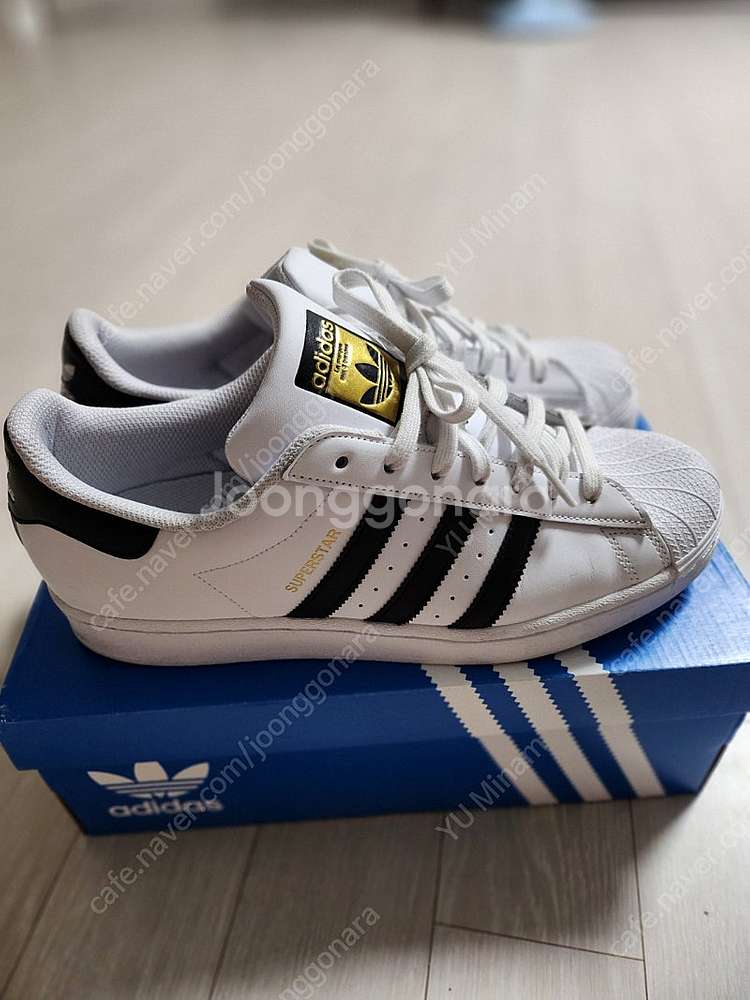 아디다스 슈퍼스타 판매합니다. (280)<실착 2회>--1