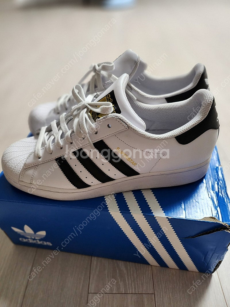 아디다스 슈퍼스타 판매합니다. (280)<실착 2회>--2