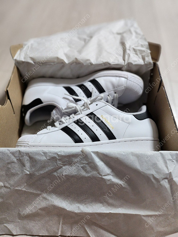 아디다스 슈퍼스타 판매합니다. (280)<실착 2회>--7