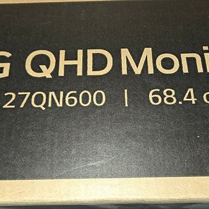 LG 27QN600 QHD IPS 모니터 판매합니다