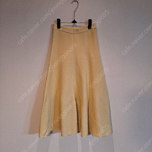 더 캐시미어 크로셰 니트 스커트 55~66(새싱품)