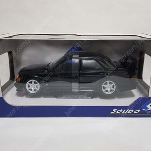 1:18 솔리도 Solido/ 메르세데스 벤츠 190E 에볼루션 II 블랙, BMW M3 레드/ 다이캐스트 모형자동차 판매합니다