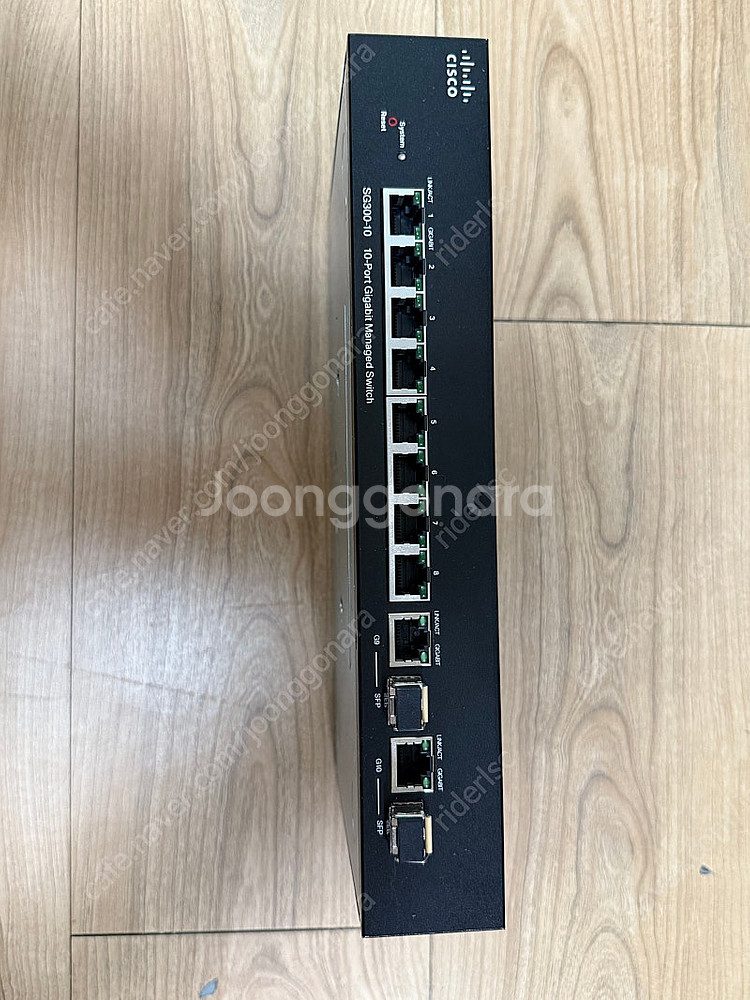 시스코 CISCO SG300-10 10포트관리형스위치--1