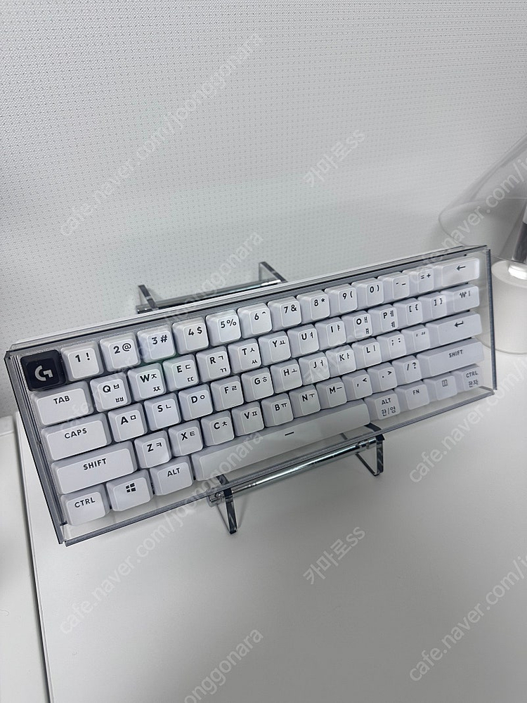 로지텍 G Pro X 60 lightspeed 게이밍키보드, 갤럭시팩토리 루프, 진열대 포함--3