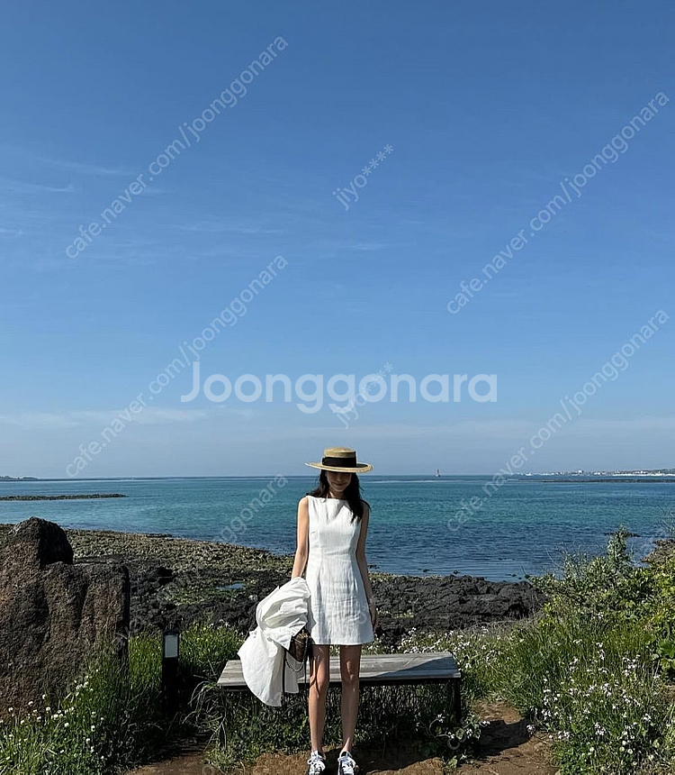 씨에씨원피스BOATNECK DENIM ONE-PIECE--1