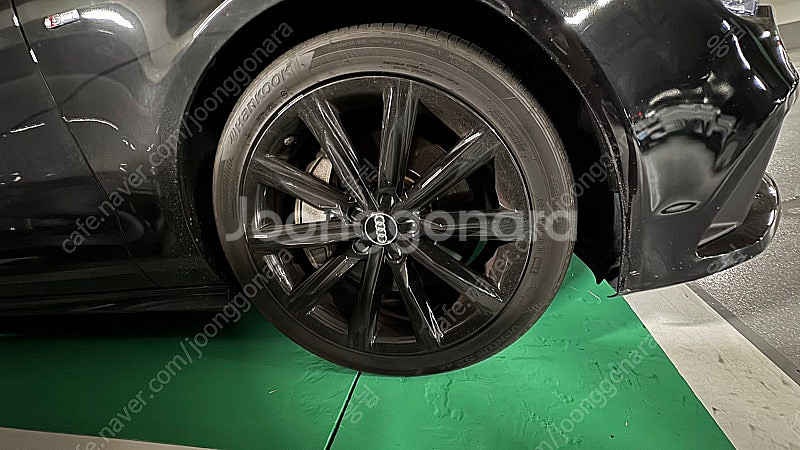아우디 a7 19인치 중고 휠타이어--0