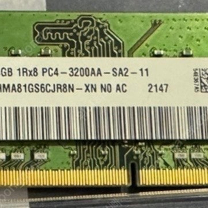 SK하이닉스 노트북용 램 DDR4 3200 8G 판매