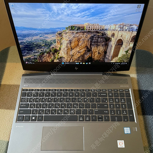 (천안) HP ZBook 15v G5 i7 32G S500g+H2TB 윈11P 단품 40만