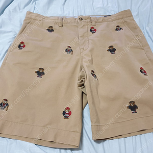 폴로랄프로렌 베어자수 치노반바지 33