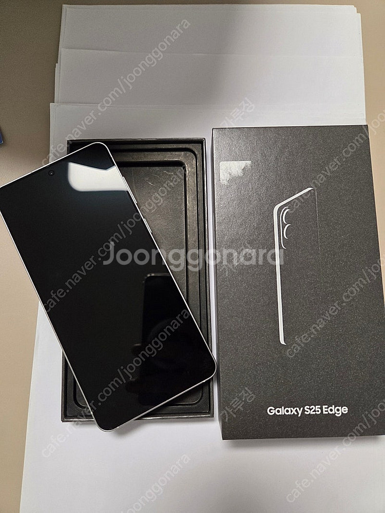 갤럭시 S25 엣지 아이스블루 512GB 신품급--0